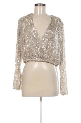 Damen Shirt H&M, Größe M, Farbe Golden, Preis € 13,99