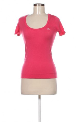 Дамска блуза Lacoste, Размер XS, Цвят Розов, Цена 68,43 лв.