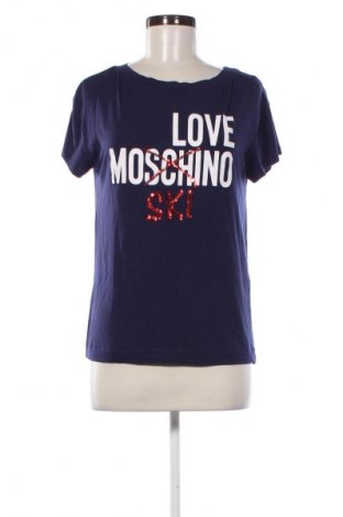 Damen Shirt Love Moschino, Größe M, Farbe Blau, Preis € 47,99