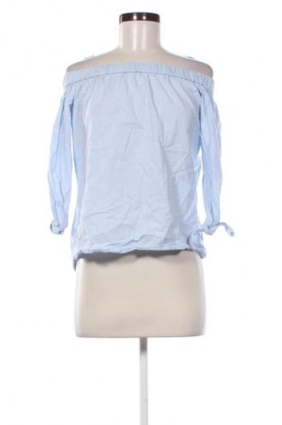Bluză de femei Mango, Mărime M, Culoare Albastru, Preț 71,00 Lei