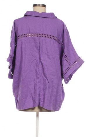 Дамска блуза Marks & Spencer, Размер 3XL, Цвят Лилав, Цена 27,00 лв.