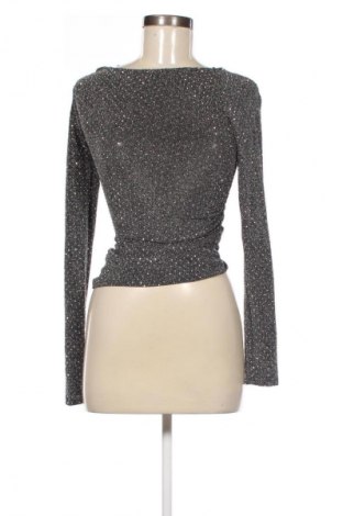 Bluză de femei Pull&Bear, Mărime S, Culoare Gri, Preț 107,99 Lei