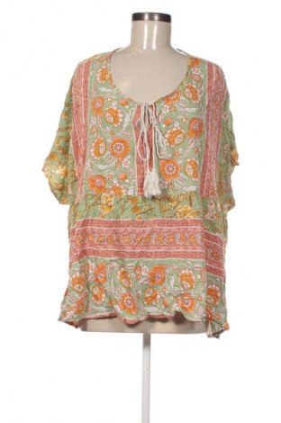 Bluzka damska SHEIN, Rozmiar 3XL, Kolor Kolorowy, Cena 62,99 zł