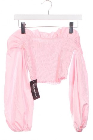 Bluză de femei SHEIN, Mărime XS, Culoare Roz, Preț 82,00 Lei