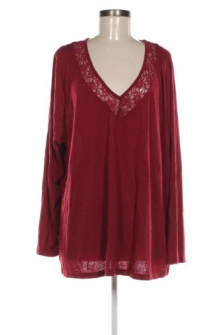 Bluzka damska Sheego, Rozmiar 3XL, Kolor Czerwony, Cena 164,99 zł
