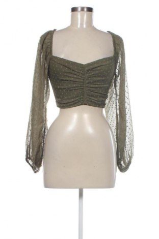 Dámská halenka Stradivarius, Velikost M, Barva Zelená, Cena  309,00 Kč