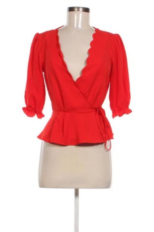 Bluzka damska Topshop, Rozmiar S, Kolor Czerwony, Cena 62,02 zł