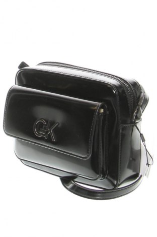 Дамска чанта Calvin Klein, Цвят Черен, Цена 60,99 лв.