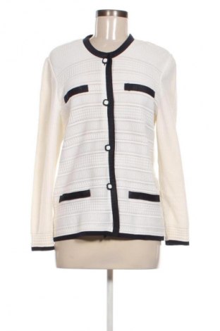 Damen Strickjacke Liola, Größe M, Farbe Weiß, Preis 20,92 €