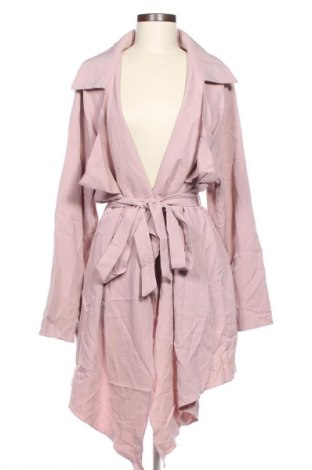 Damen Strickjacke SHEIN, Größe 3XL, Farbe Aschrosa, Preis 20,99 €