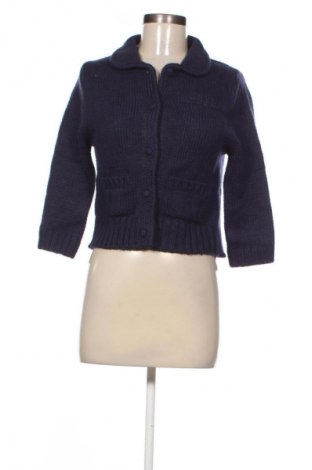 Cardigan de damă Zara, Mărime S, Culoare Albastru, Preț 164,63 Lei