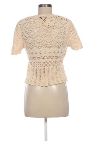 Damen Strickjacke Zara, Größe M, Farbe Beige, Preis 18,99 €