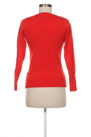 Дамска жилетка Zara Knitwear, Размер S, Цвят Червен, Цена 27,00 лв.