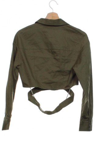 Damenbluse Bershka, Größe S, Farbe Grün, Preis € 17,99