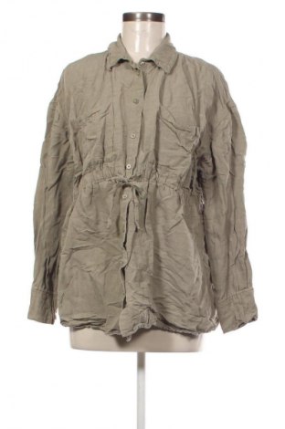 Cămașă de femei H&M, Mărime L, Culoare Verde, Preț 86,99 Lei