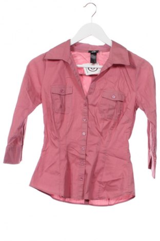 Damenbluse H&M, Größe XS, Farbe Aschrosa, Preis 13,00 €