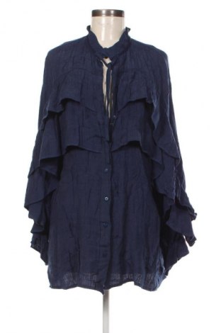 Damenbluse Line, Größe L, Farbe Blau, Preis € 17,99