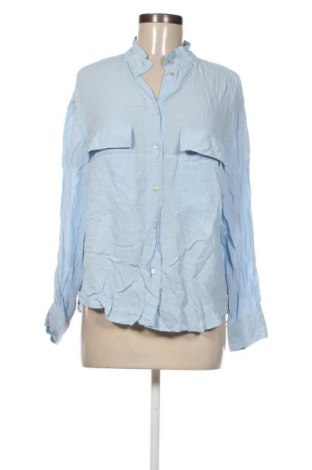 Damenbluse Mango, Größe M, Farbe Blau, Preis € 18,99