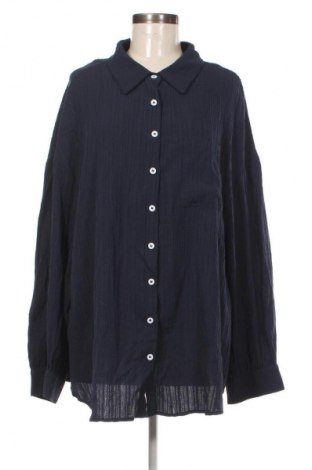 Cămașă de femei SHEIN, Mărime 4XL, Culoare Albastru, Preț 37,99 Lei