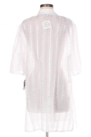 Γυναικείο πουκάμισο Unbranded, Μέγεθος 4XL, Χρώμα Λευκό, Τιμή 20,46 €