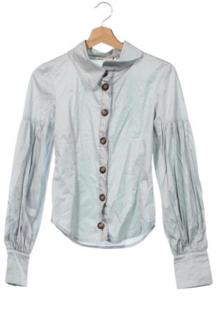 Damenbluse Unbranded, Größe XS, Farbe Blau, Preis € 20,46
