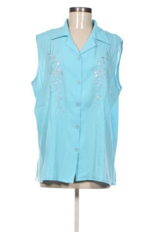 Damenbluse Unbranded, Größe 3XL, Farbe Blau, Preis € 13,00