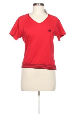 Damen T-Shirt Adidas, Größe L, Farbe Rot, Preis € 18,99