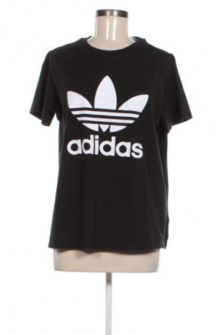 Damen T-Shirt Adidas, Größe XL, Farbe Schwarz, Preis € 18,99