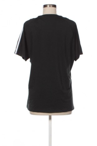 Γυναικείο t-shirt Adidas, Μέγεθος XXL, Χρώμα Μαύρο, Τιμή 14,00 €