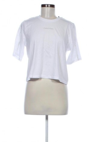 Дамска тениска Calvin Klein, Размер M, Цвят Бял, Цена 71,99 лв.