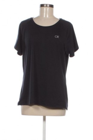 Damen T-Shirt Calvin Klein, Größe XL, Farbe Schwarz, Preis € 23,99