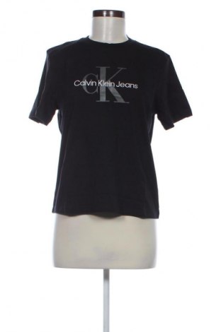 Γυναικείο t-shirt Calvin Klein Jeans, Μέγεθος S, Χρώμα Μαύρο, Τιμή 36,99 €