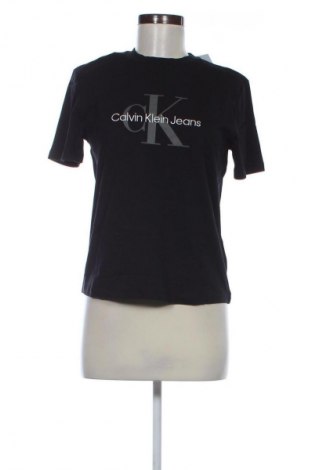Дамска тениска Calvin Klein Jeans, Размер XS, Цвят Черен, Цена 59,99 лв.