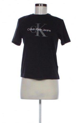 Дамска тениска Calvin Klein Jeans, Размер XS, Цвят Черен, Цена 84,99 лв.