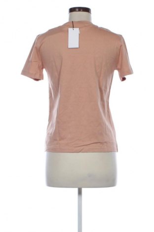 Tricou de femei Calvin Klein Jeans, Mărime S, Culoare Bej, Preț 186,99 Lei