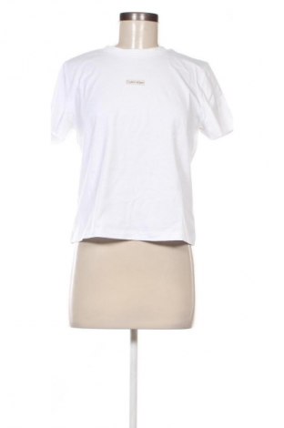 Дамска тениска Calvin Klein Jeans, Размер L, Цвят Бял, Цена 68,99 лв.