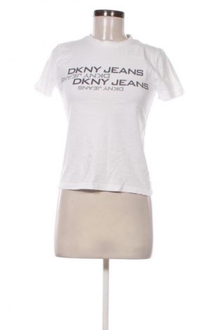 Damen T-Shirt DKNY Jeans, Größe M, Farbe Weiß, Preis € 17,36