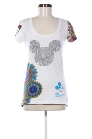 Γυναικείο t-shirt Desigual, Μέγεθος M, Χρώμα Πολύχρωμο, Τιμή 19,36 €