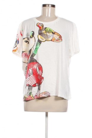 Damen T-Shirt Desigual, Größe XXL, Farbe Mehrfarbig, Preis 18,99 €