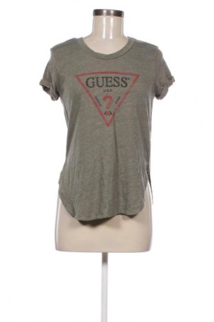 Damski T-shirt Guess, Rozmiar XS, Kolor Zielony, Cena 71,91 zł
