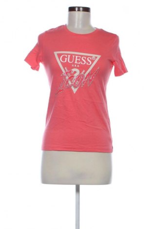 Dámské tričko Guess, Velikost XS, Barva Růžová, Cena  519,00 Kč