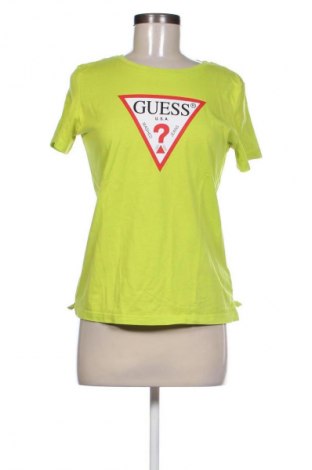 Damski T-shirt Guess, Rozmiar M, Kolor Zielony, Cena 102,05 zł