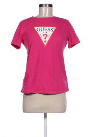 Damski T-shirt Guess, Rozmiar M, Kolor Różowy, Cena 105,84 zł