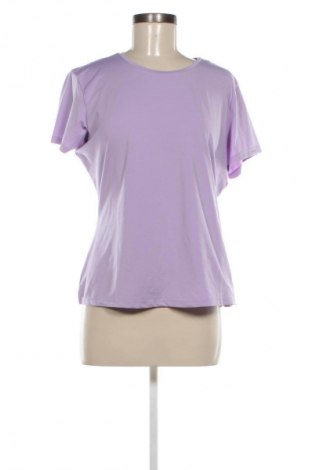 Damski T-shirt H&M, Rozmiar L, Kolor Fioletowy, Cena 75,99 zł