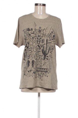 Damen T-Shirt H&M Divided, Größe L, Farbe Grau, Preis 8,70 €