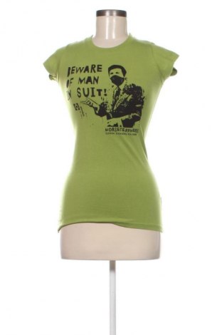 Damski T-shirt Horsefeathers, Rozmiar S, Kolor Zielony, Cena 40,45 zł