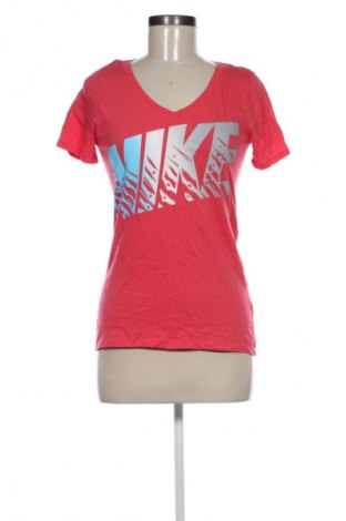 Γυναικείο t-shirt Nike, Μέγεθος S, Χρώμα Κόκκινο, Τιμή 13,80 €