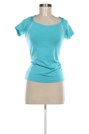 Γυναικείο t-shirt Nike, Μέγεθος S, Χρώμα Μπλέ, Τιμή 16,99 €