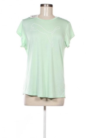 Γυναικείο t-shirt PUMA, Μέγεθος XL, Χρώμα Πράσινο, Τιμή 17,99 €