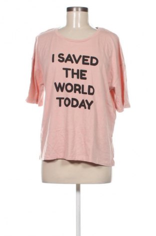 Damen T-Shirt Pull&Bear, Größe XL, Farbe Aschrosa, Preis € 9,00